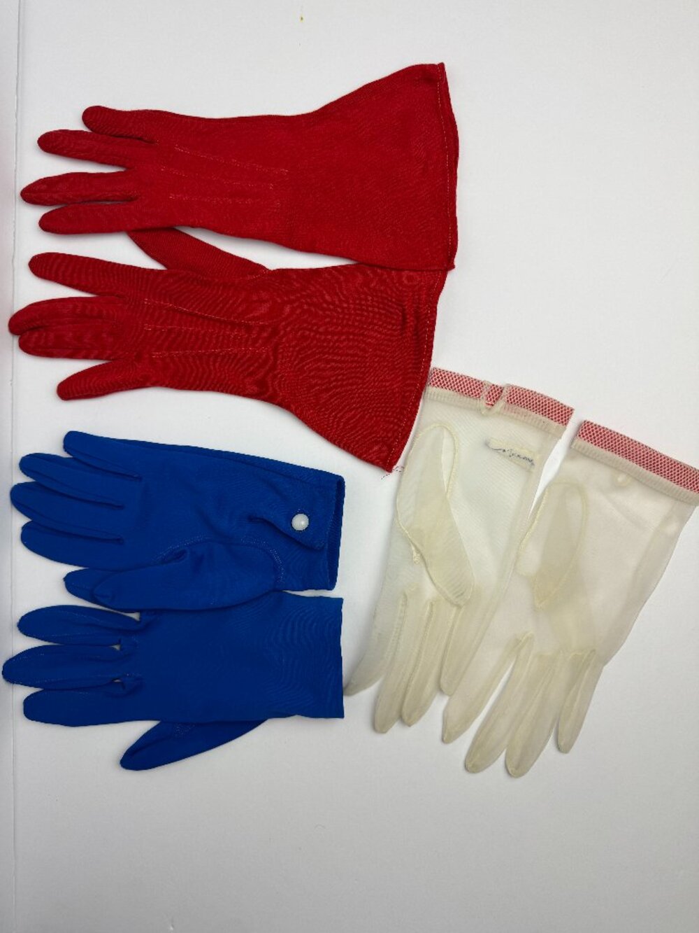 Vintage Set of 3 Gloves